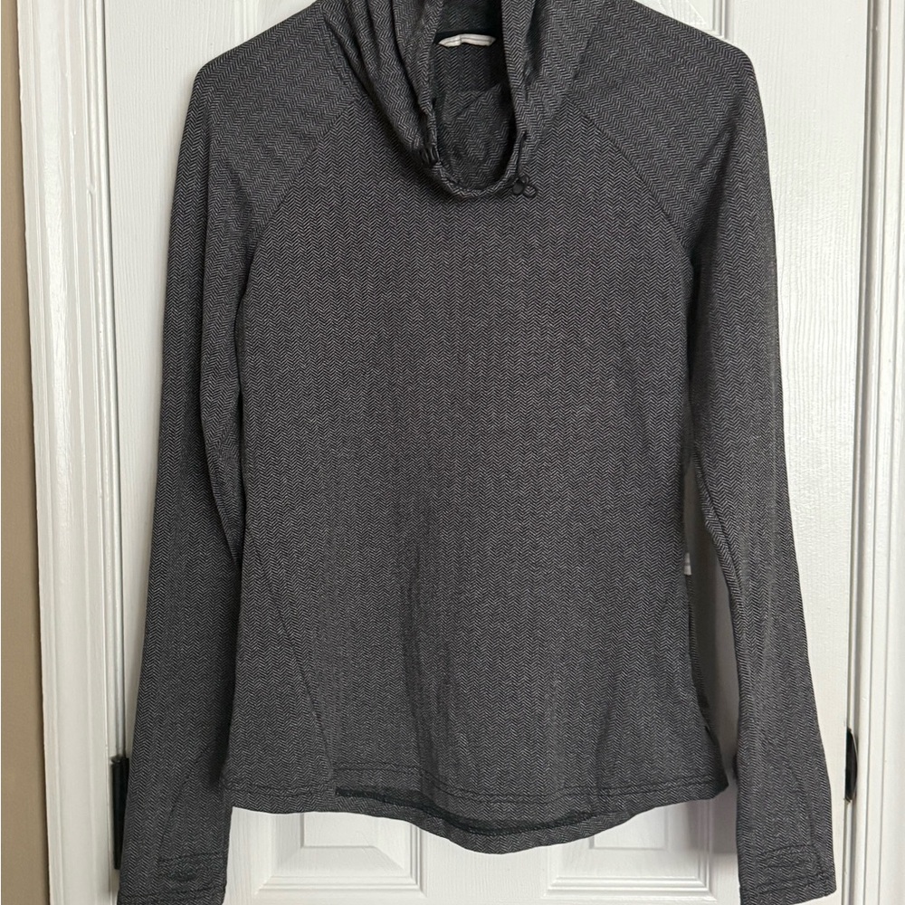 Gray Long Sleeve Hoodie
